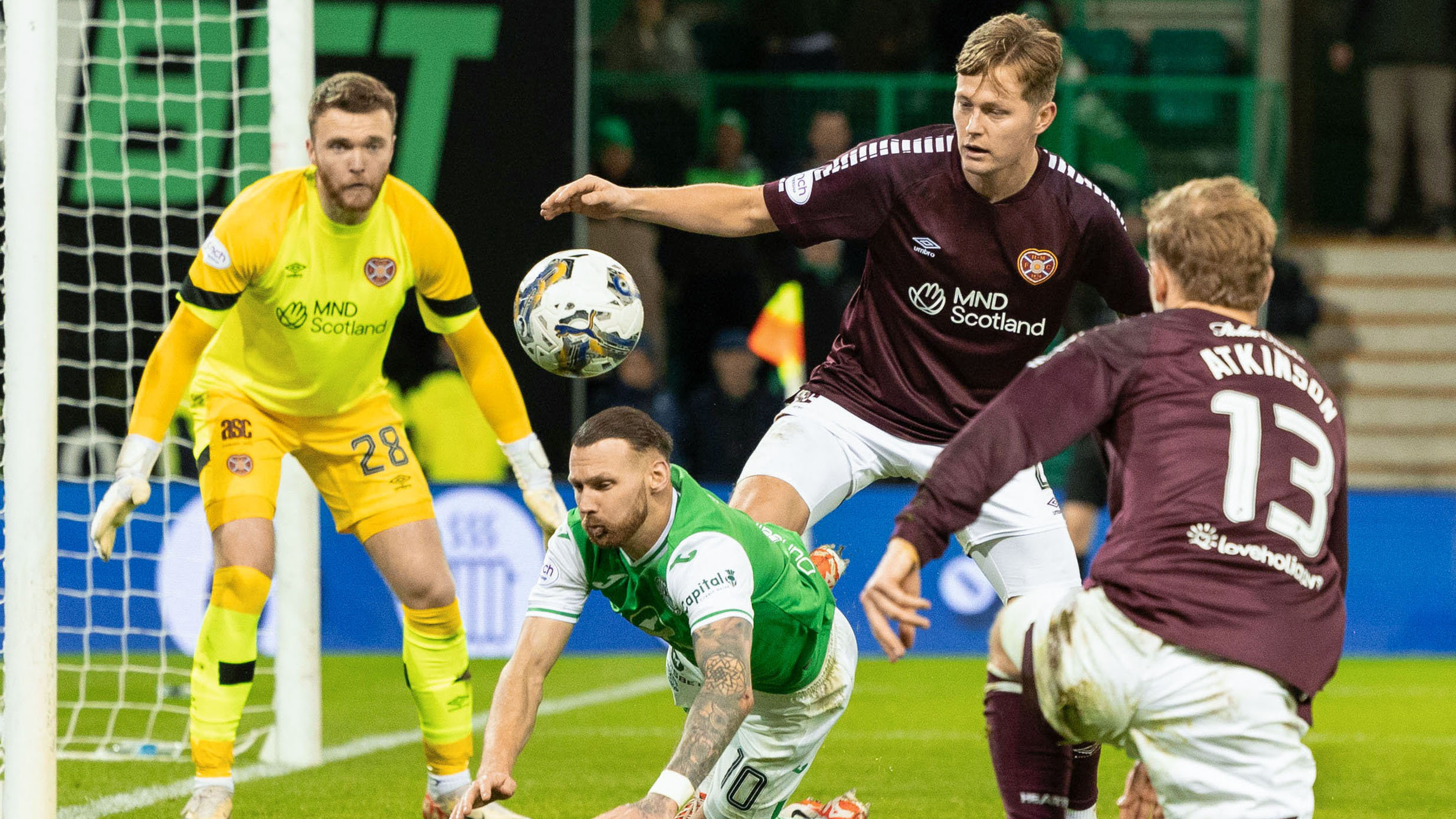 Replay Hibs v Hearts HeartsTV