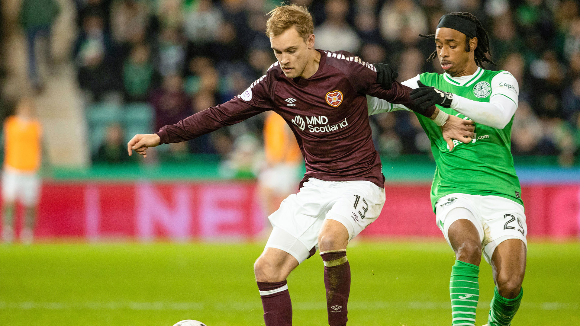 Highlights Hibs v Hearts HeartsTV